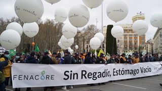 Los regantes denuncian que la discriminación del Gobierno atenta contra la España rural