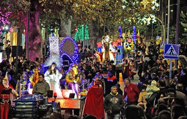 Los Reyes Magos llegarán este domingo a Berja