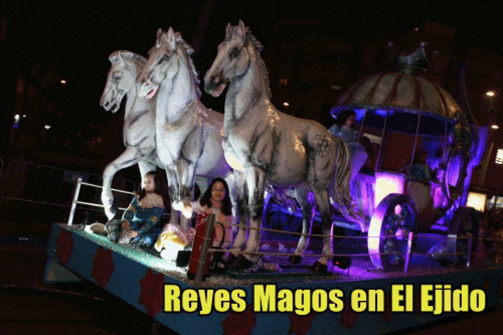 14 pasacalles acompañan a los Reyes Magos en El Ejido