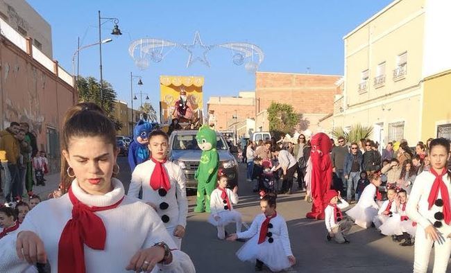 Los Reyes Magos llegan a Tabernas