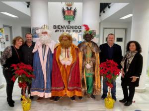 Sus Majestades, los Reyes Magos de Oriente, visitan Pulpí