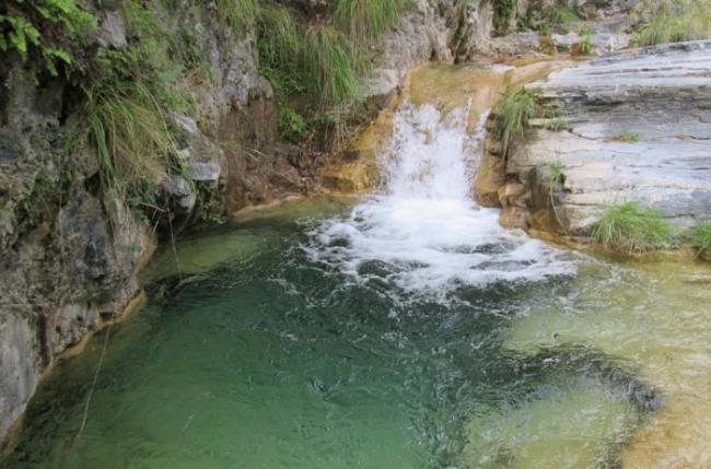 Los Senderistas De Vícar recorren El Rio Cebollón