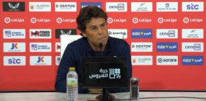 El entrenador del Almería revela por qué el partido contra el Cádiz CF es crucial