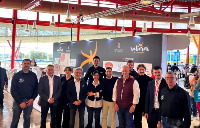 Sabores Almería brilla en la feria H&T de Málaga con sus productos y chefs