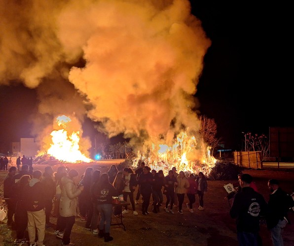 Dalías celebra la tradicional noche de los Sanantones con gran participación vecinal