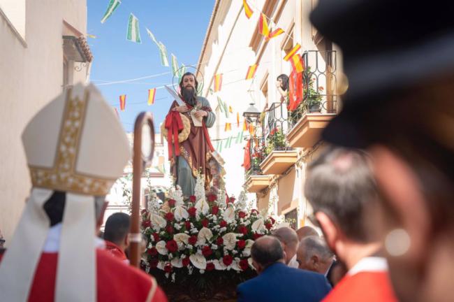 Adra homenajea a San Marcos con Misa, romería y procesión