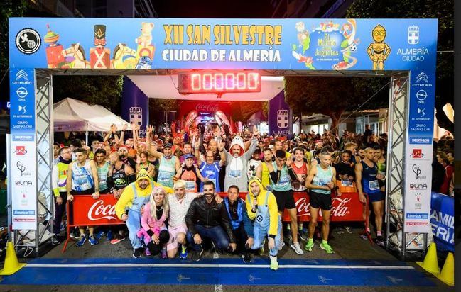 Zouhair El Janati y Paula Ramírez ganan la XII San Silvestre Ciudad de Almería