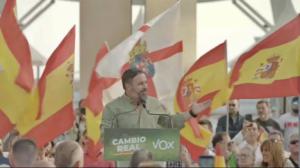 Abascal olvida de la izquierda y atiza al PP