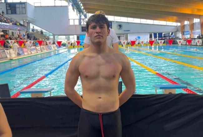 Sebastián Ramón brilla en el Campeonato de España de Natación