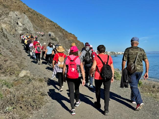 Ruta entre Macenas y Mójacar en la Olimpiada de Mayores