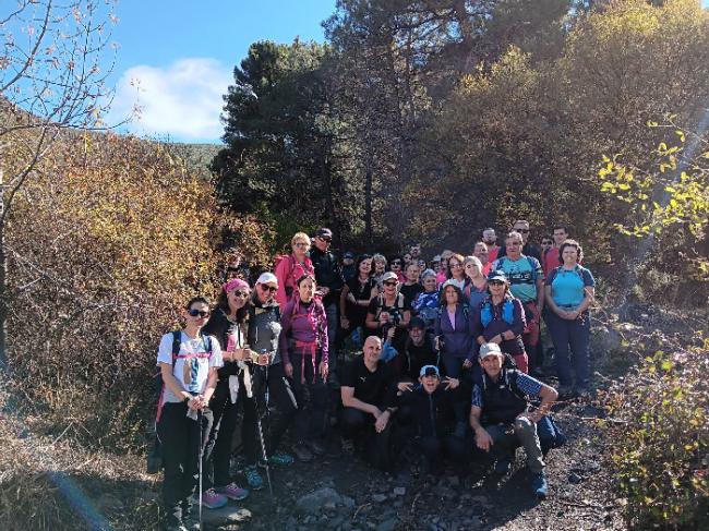 Éxito de participación en el sendero Camino del Castañar