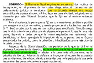 De más de 59 años de condena a menos de 14 por la Ley del Solo Sí es Sí