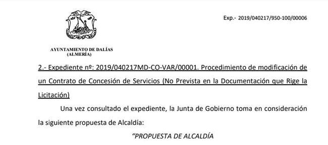 El Ayuntamiento de Dalías es condenado a readmitir a dos empleados