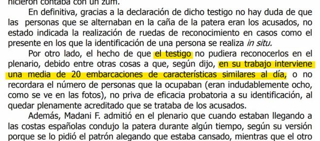 Un guardia civil declara ante el juez que interviene 20 pateras al día en Almería