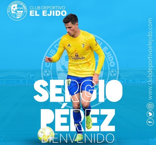 El CD El Ejido firma al extremo Sergio Pérez Jaén