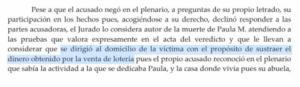 Condenado a 17 años de prisión por el asesinato y robo de la lotera de Albox