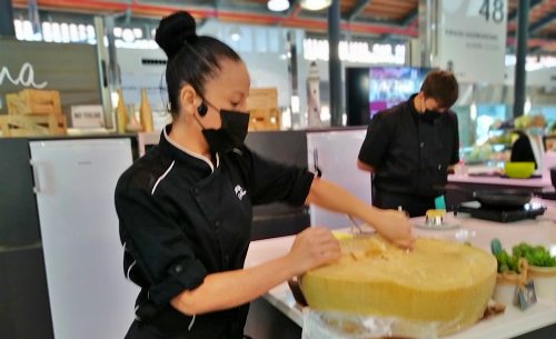 La pasta italiana deleita en el showcooking de la chef Rocío Scaglione