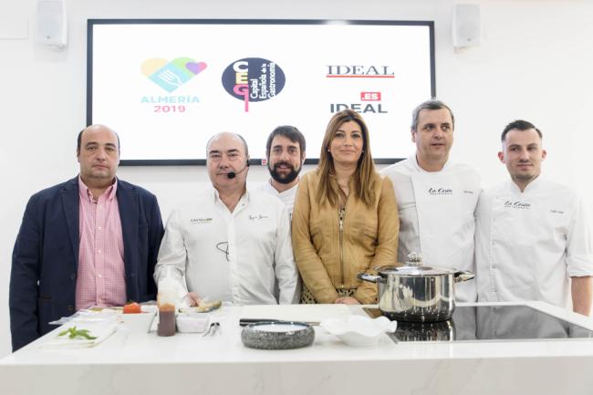 Showcooking de las estrellas Michelín de la cocina almeriense