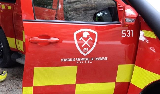 Incendio en Torrox afecta a siete vehículos sin heridos