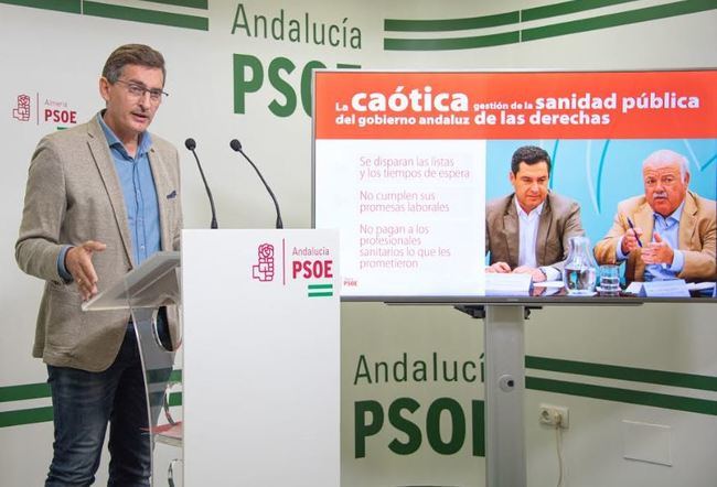 El PSOE dice que el PP gasta más en sanidad pero la lleva al caos