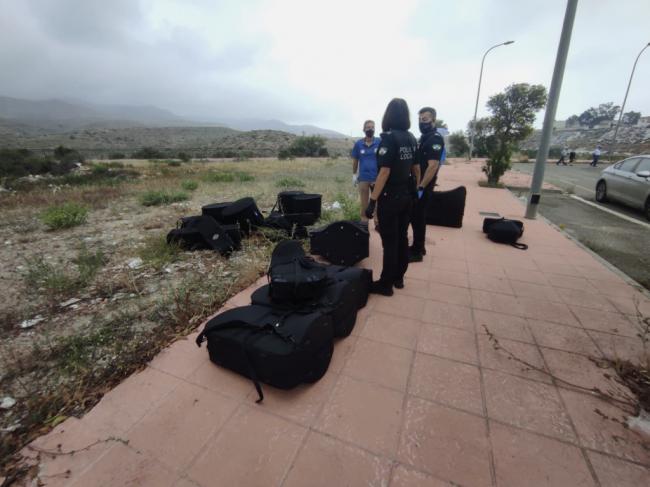 Recuperan tras ser abandonados en su solar los instrumentos musicales robados