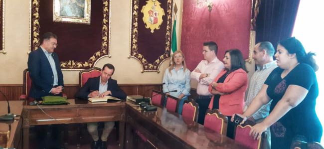 El subdelegado del Gobierno visita Berja
 