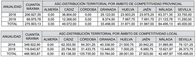 Los centros comerciales abiertos de Almería se quedan sin subvenciones de la Junta