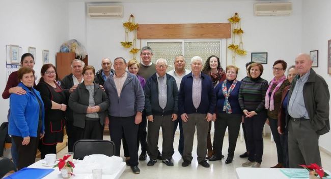 Desayuno navideño con el Taller de Memoria de Adra