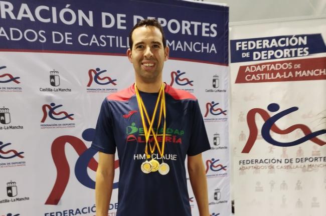 Tejada brilla en el VII Open de Natación Adaptada