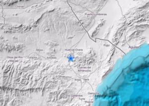 Terremoto de 2,8 en Huércal Overa