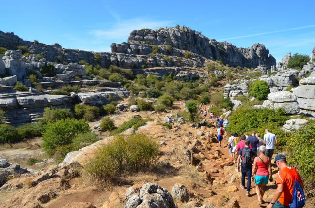 El Torcal De Antequera Escenario De Una Nueva Ruta para senderistas de Vícar