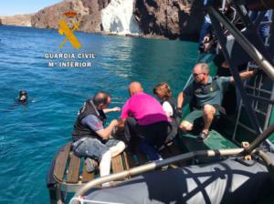 Guardia Civil y Equinac sueltan de la tortuga boba “Guerrero”