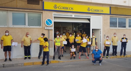 SiPcte denuncia ante la Inspección de Trabajo los recortes de Correos en la contratación en El Ejido