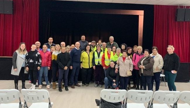 Diputación explica la importancia del PFEA para los municipios en reuniones con trabajadores