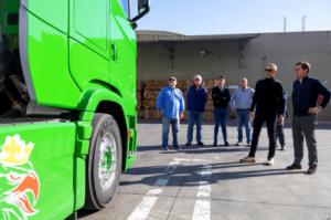 Tráiler de ayuda sale de El Ejido hacia Valencia