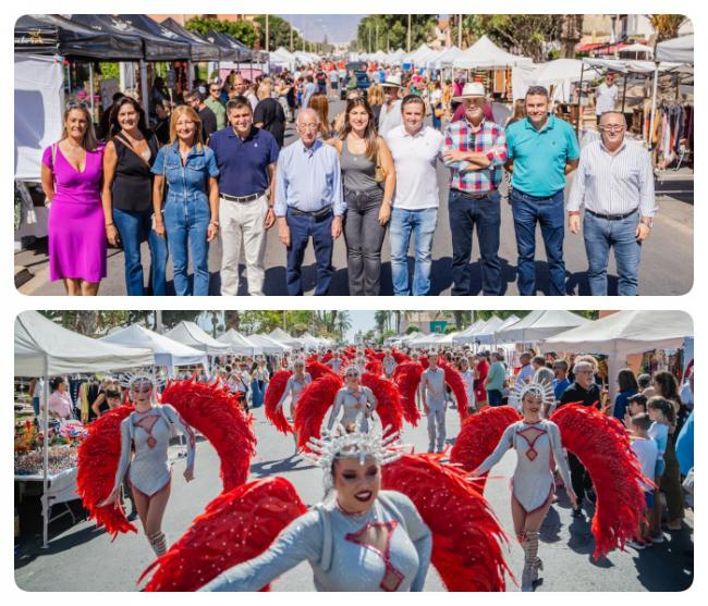 El alcalde celebra la afluencia de público a la Feria del Turismo de Roquetas de Mar