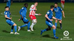 1-1: La expulsión de Sadiq marca el partido ante el Fuenlabrada