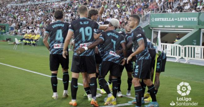 1-1 El Almería realiza un brillante partido en Elche pero empata