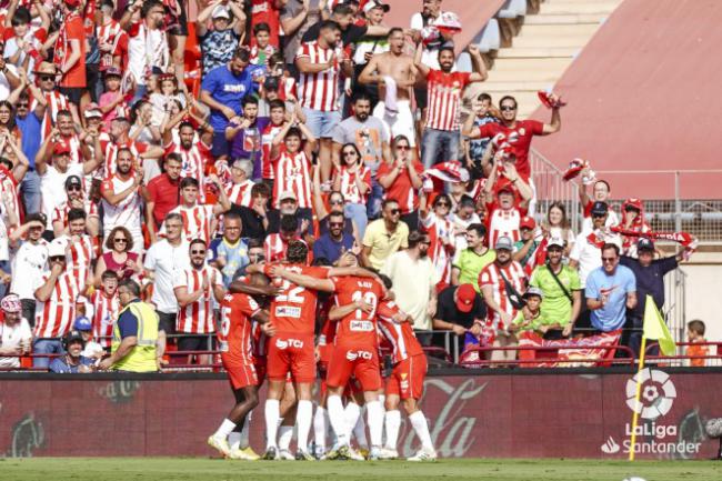 3-1: Gran partido y gran resultado para la UD Almería frente al Celta