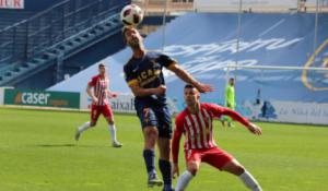 2-0: El Almería B cae con las botas puestas ante el potente UCAM de Murcia