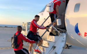 El Almería se queda en Gijón para entrenarse contra el Deportivo