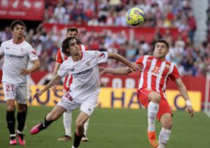 2-1: El Almería jugó bien pero perdió en Sevilla