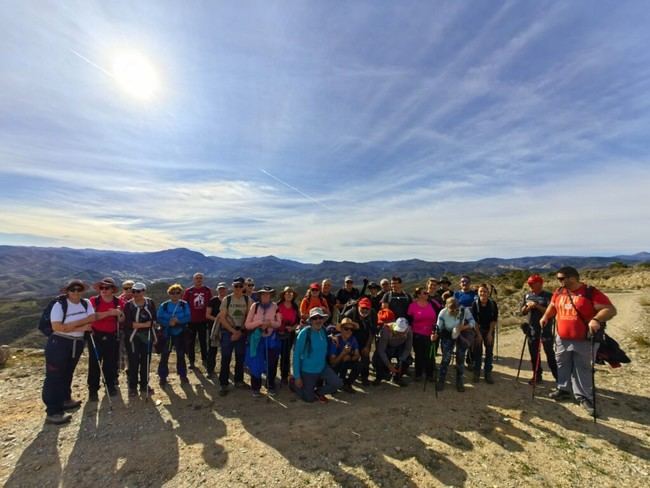 Última excursión del mes en el Sendero de Las Lomas, Cantoria