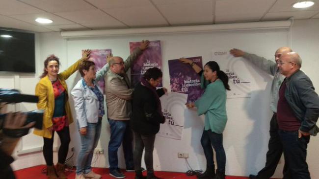 Unidas Podemos sale 'a ganar' en Almería