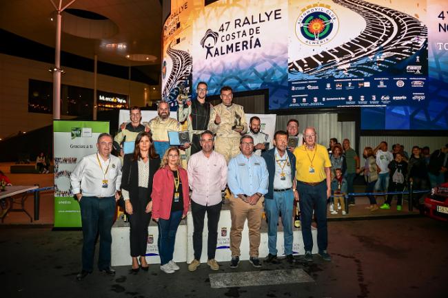 David Pérez y Alejandro Leseduarte ganan el Rally Costa de Almería