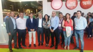 Bosquet y candidatos de Cs de la comarca del Poniente acuden a Infoagro Exhibition