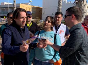 Ciudadanos dice que la indolencia del bipartidismo ha llevado al déficit de infraestructuras de Almería