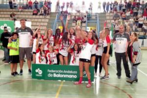 El balonmano de Almería es campeón de Andalucía en femenina y subcampeón en masculino