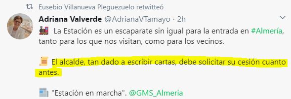 PSOE pide que el alcalde reclame la cesión de la antigua Estación... pero lo lleva haciendo desde 2018