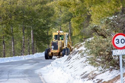 Diputación actival el Plan Invernal ante al nevada